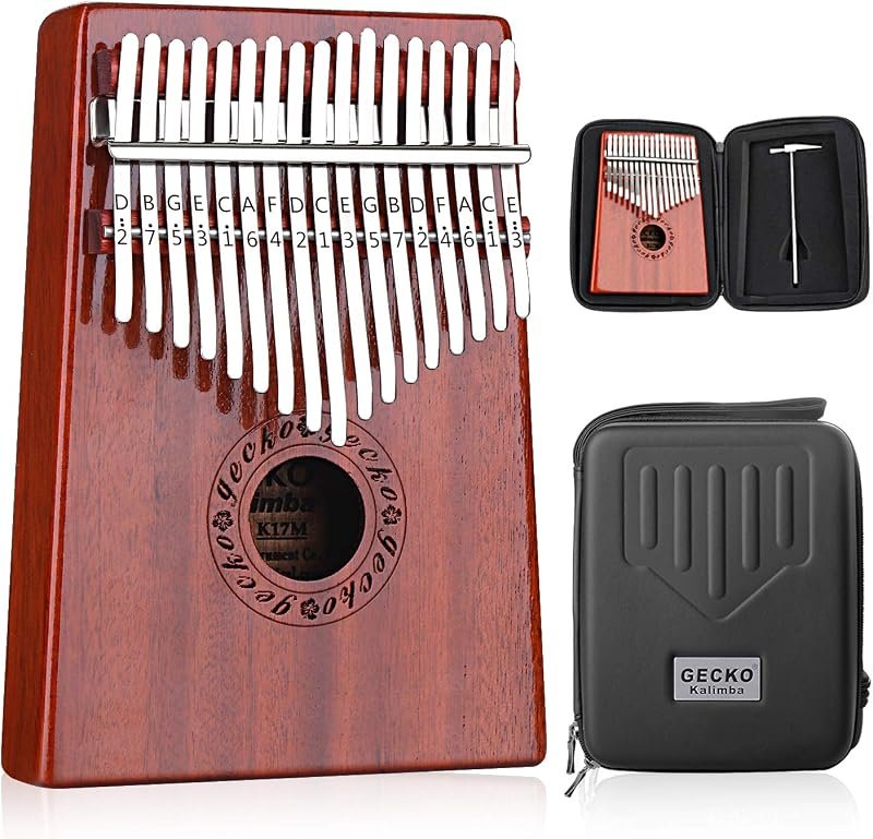GECKO Kalimba de 17 teclas
